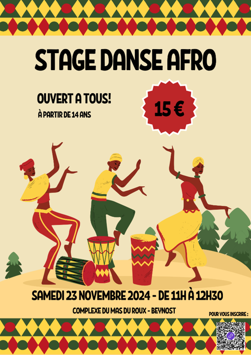 STAGE |DANSE AFRO